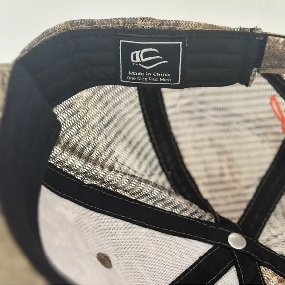 LUKE BRYAN Camo Mesh Back Adjustable Strap hat / cap Concert Tour Merch - Picture 2 of 5